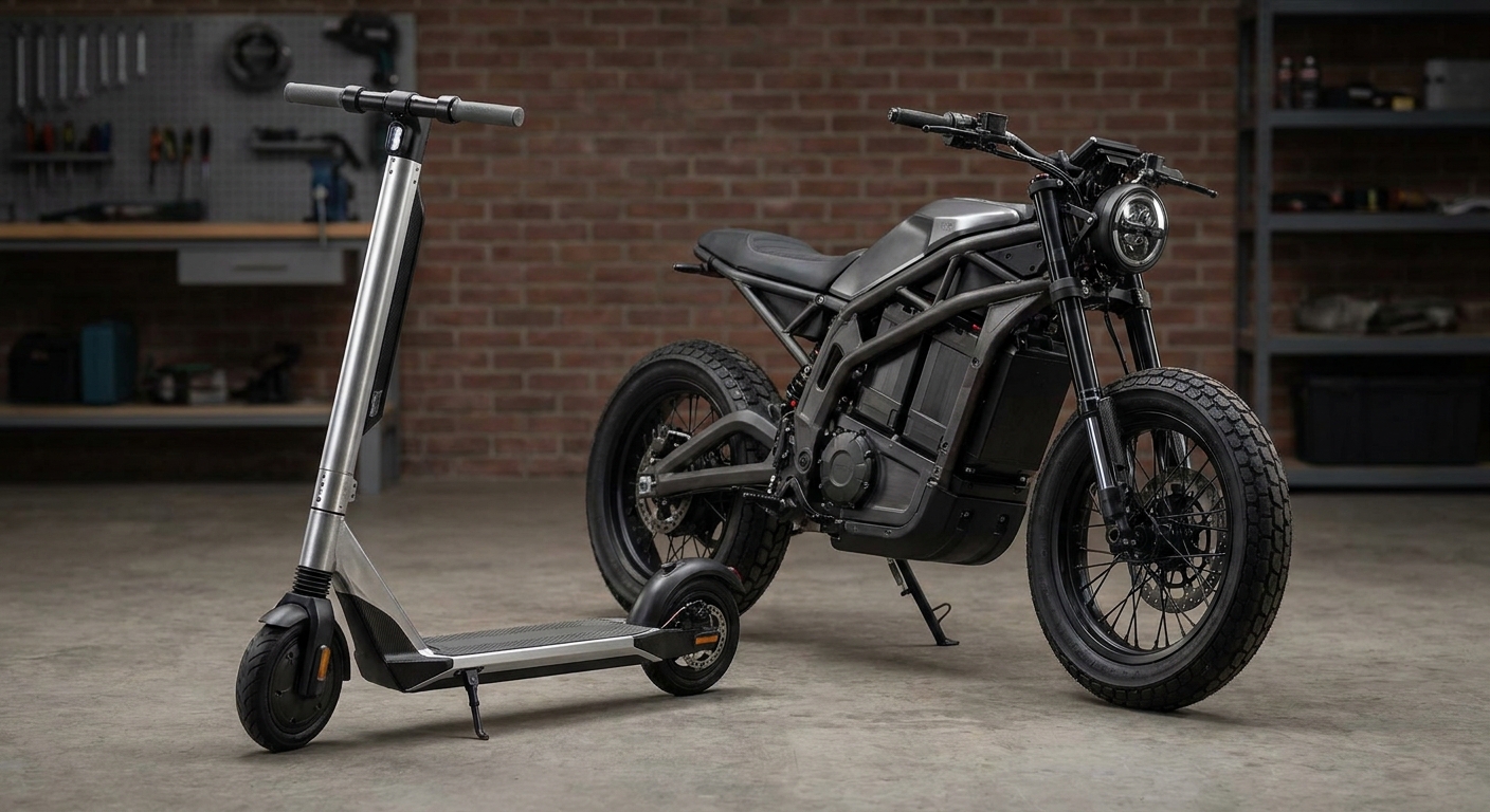 Electric Scooter vs. Electric Motorcycle: Pros, Cons, and Costs Explained
