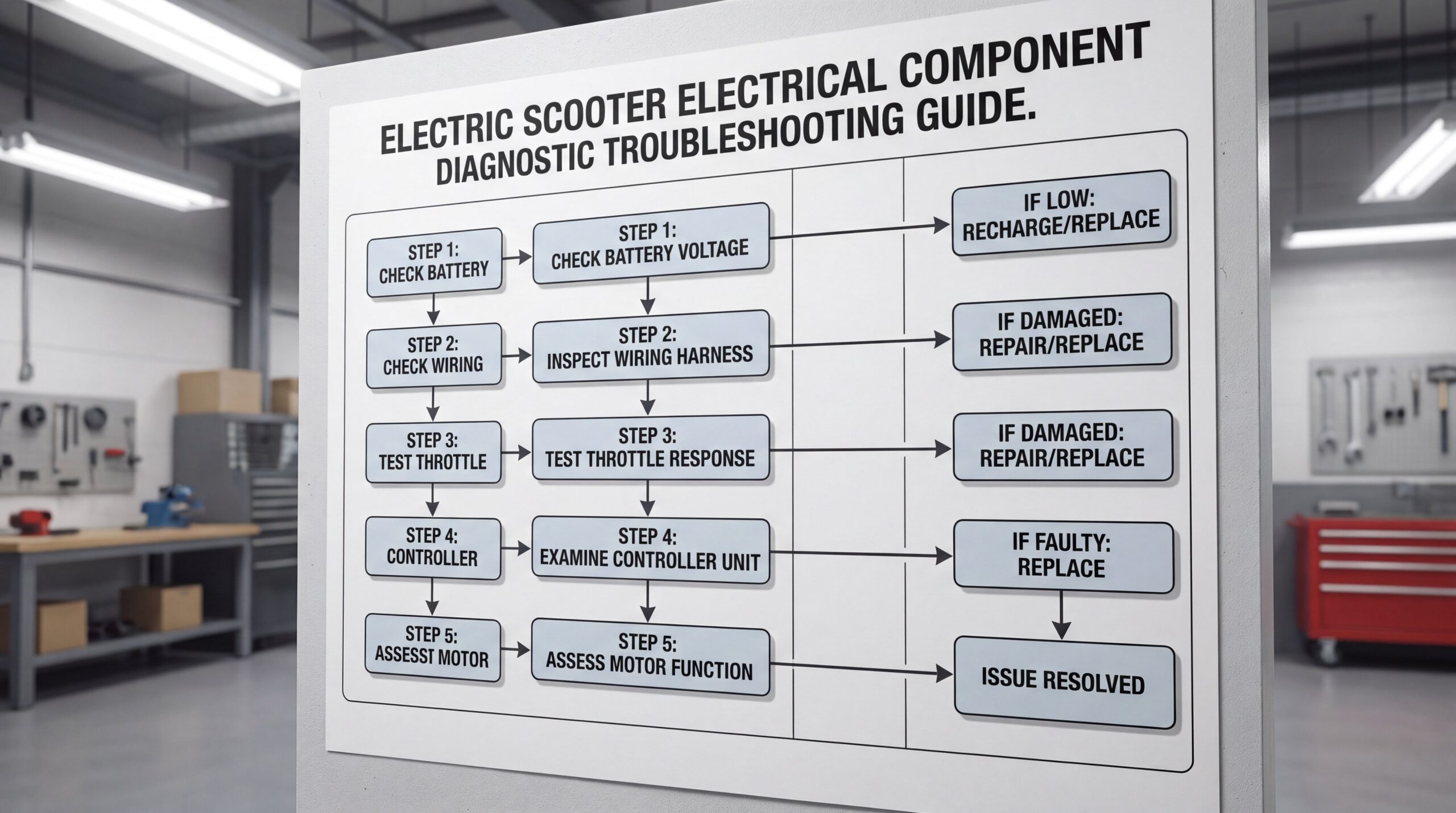 Common Electric Scooter Problems and How to Fix Them
