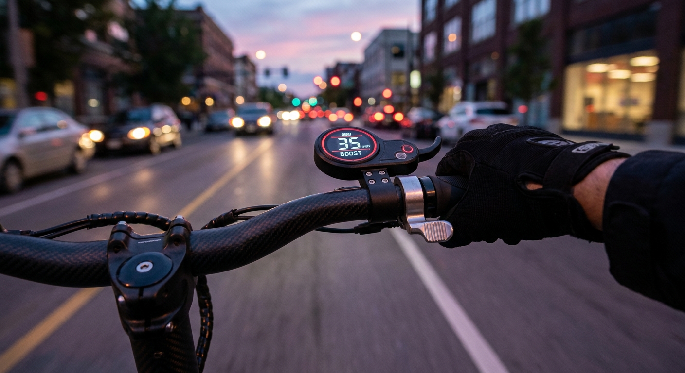 Trigger Throttle on Handlebar