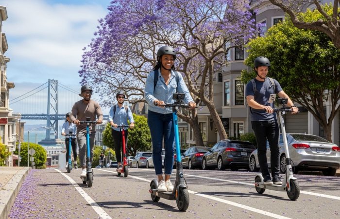Electric Scooters in San Francisco: 2026 Laws, Parking Rules, BART Tips, Best Routes, Safety Guide