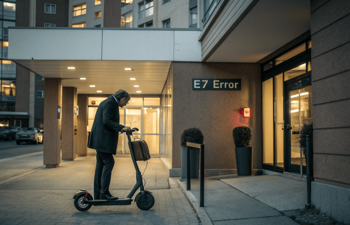 How to Fix E7 Error on Electric Scooters: Complete Troubleshooting Guide