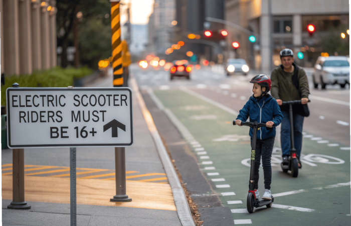 How Old to Ride an Electric Scooter? Age Limits & Rules in 2026