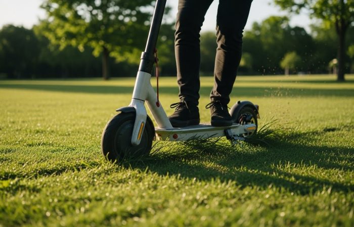 Is It Safe to Ride Your Electric Scooter on Grass?